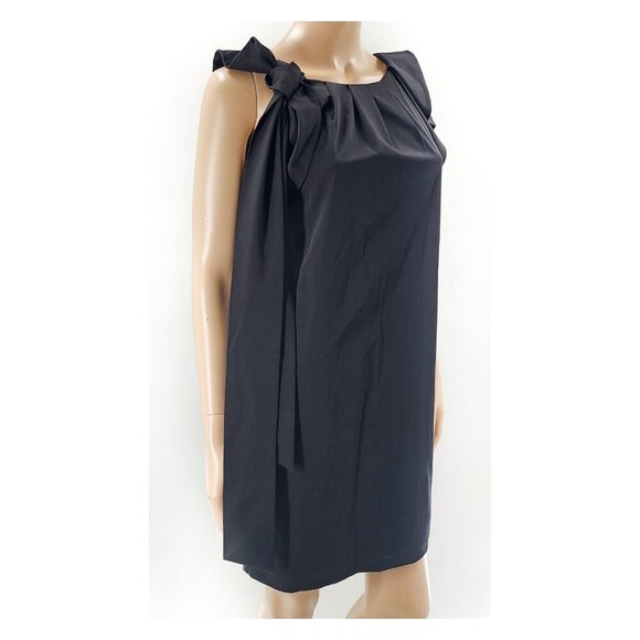 DIANE VON FURSTENBERG Finn Draped Shift Mini Dress - Picture 2 of 9
